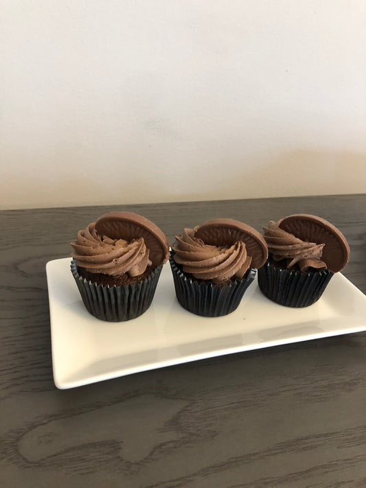 Terry’s chocolate orange cupcakes