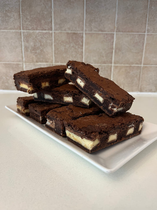 Kinder- Nutella brownie